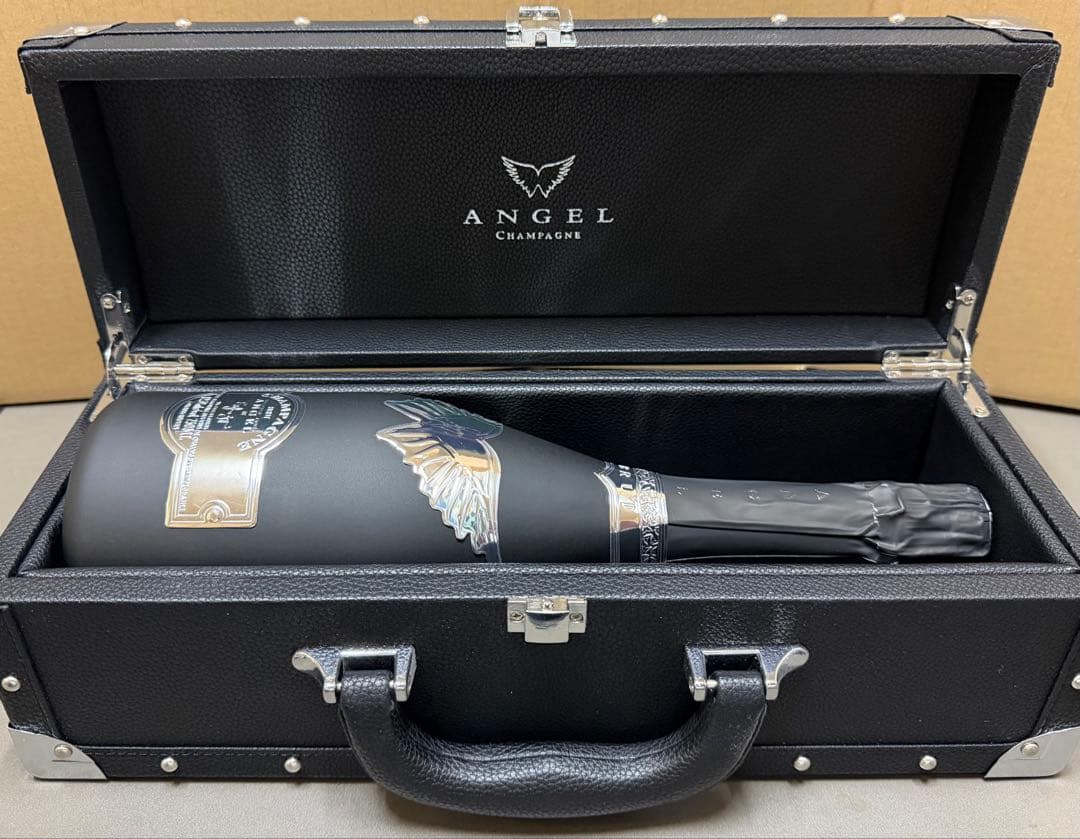 エンジェルシャンパン ブラック 750ml 箱付き⑤