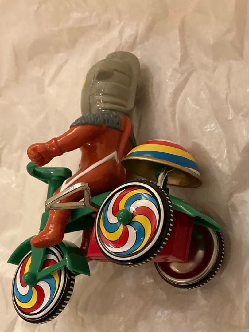 M1号 ブルマァク復刻 ウルトラセブン 三輪車 新品 ソフビ