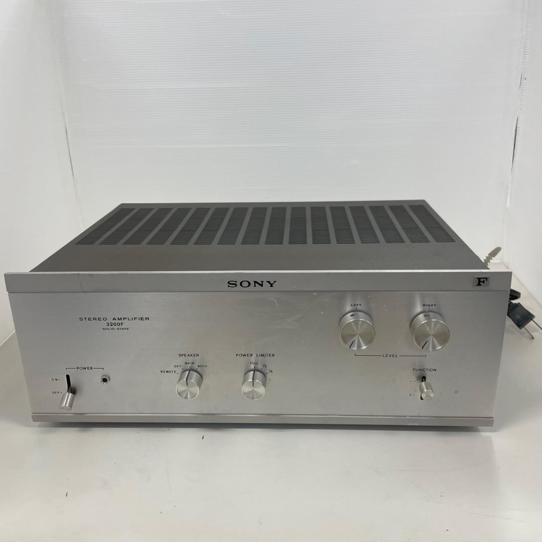 772097/SONY STEREO AMPLIFIER TA-3200F 通電