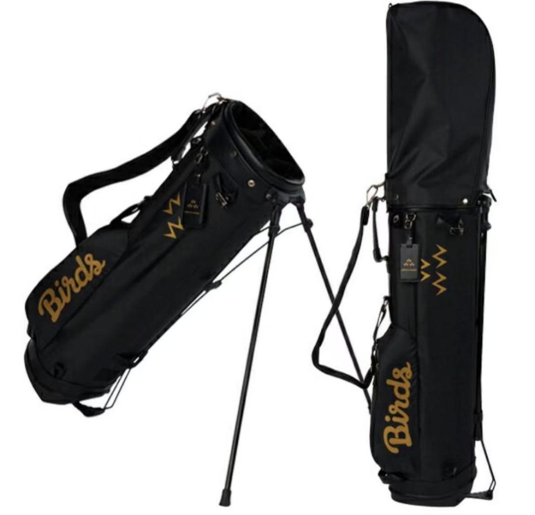 Birds スタンド式ゴルフバッグ ブラック