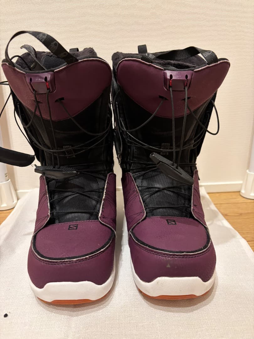 Salomon Launch スノーボードブーツ 紫　28cm