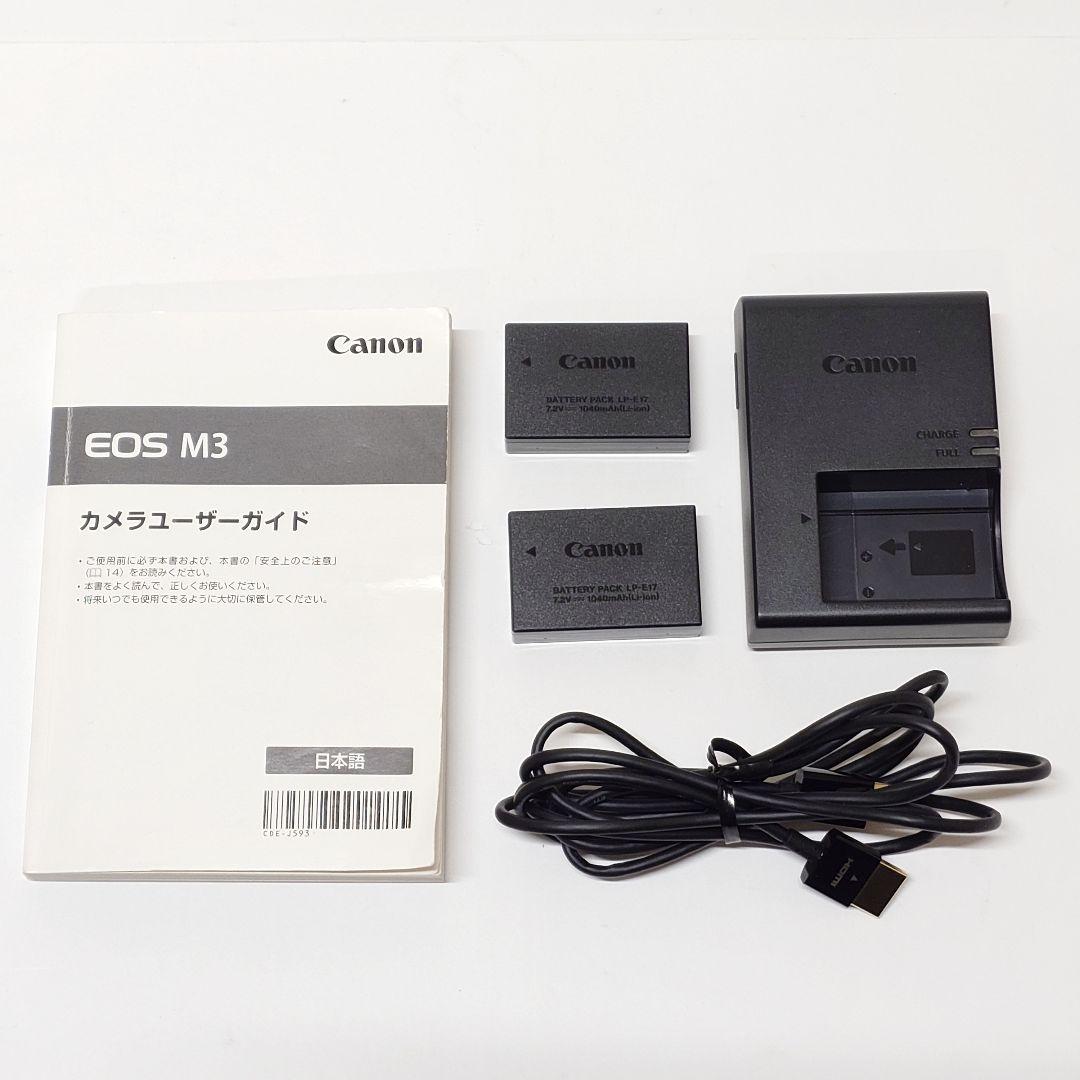 【美品】Canon EOS M3 EF-M 18-55mm キヤノン キャノン