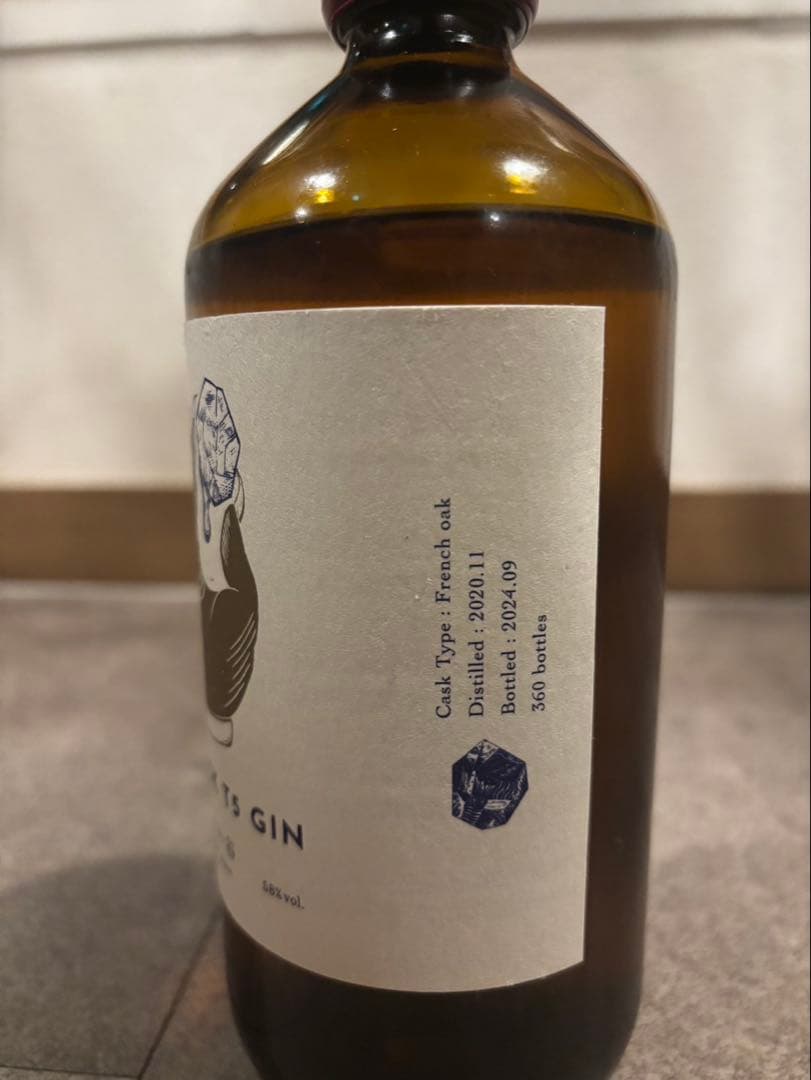 【未開封】【辰巳蒸留所】アルケミエ　ジン　鬼谷　NEW CASK T5 GIN