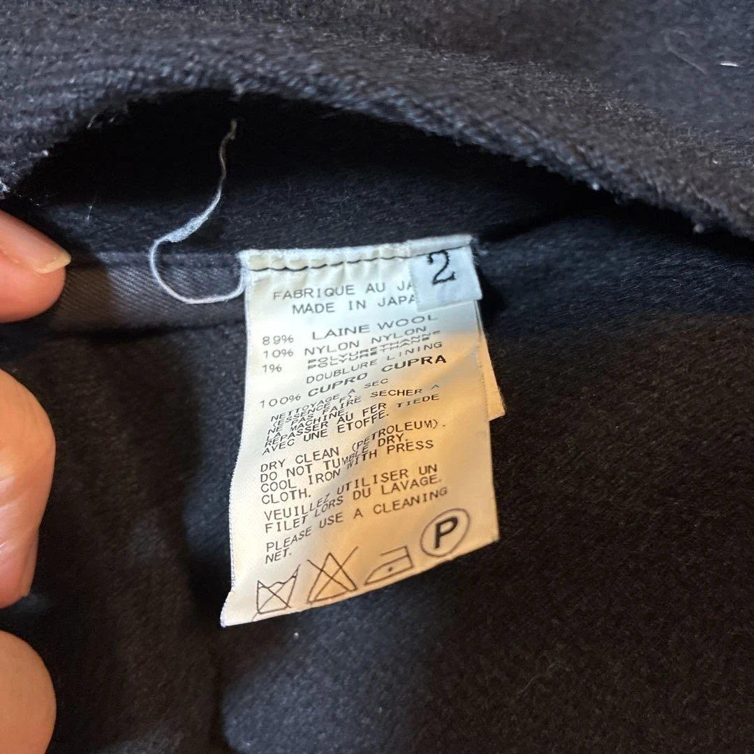 Yohji Yamamoto ブラックコート サイズ2