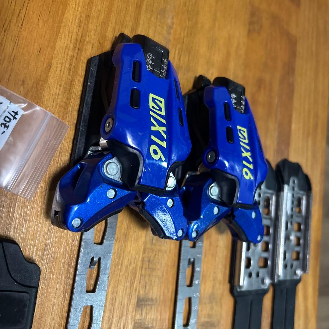 サロモン　X16 スキー ビンディング 青