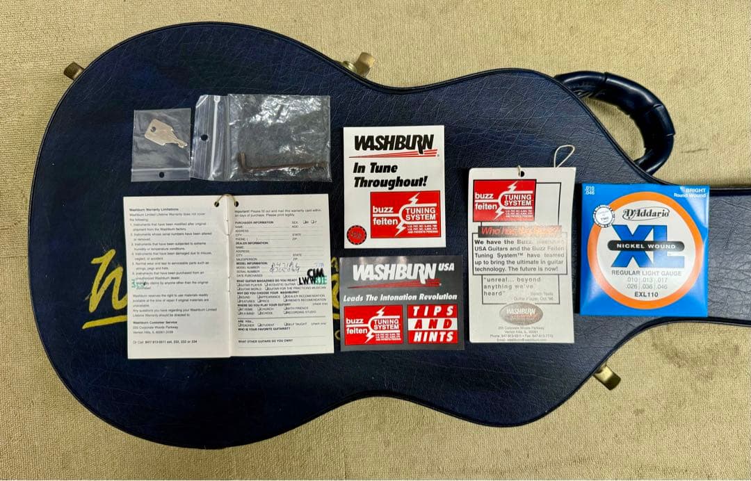 WASHBURN P4 Tiffany Blue 1997年製 NUNO