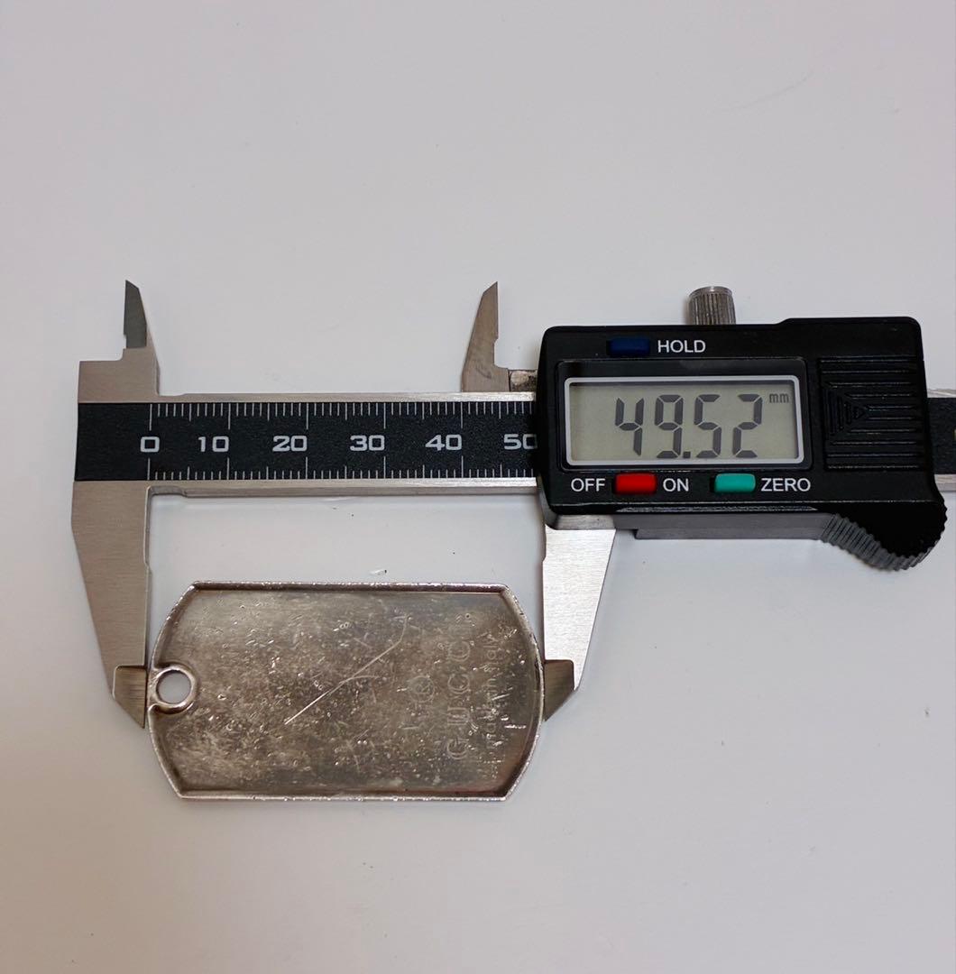 ☆GUCCI グッチ ドッグタグ 2枚セット SV925 43g 現状品☆