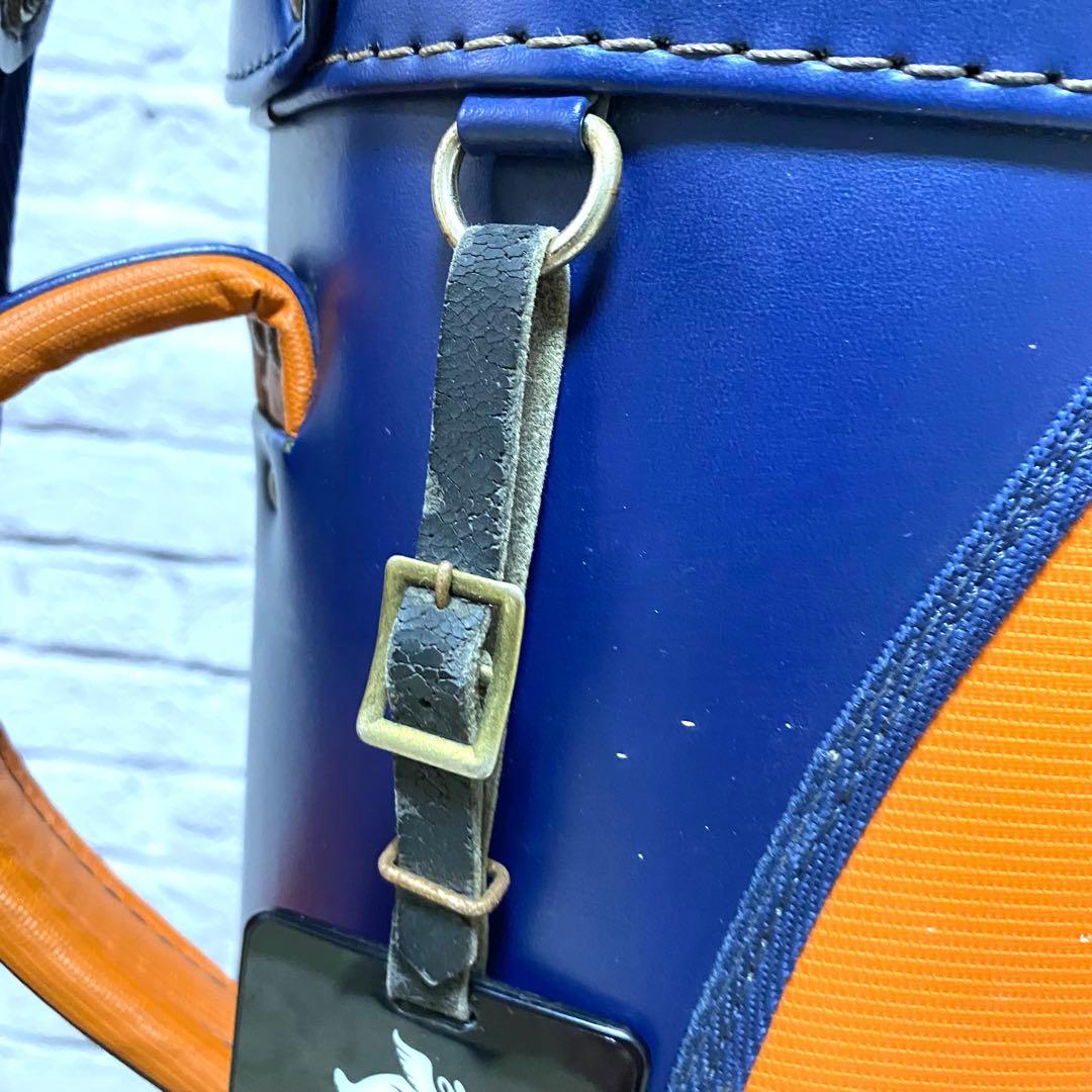 【激レア】キャディバッグ パーリーゲイツ 1990年代 ゴルフバッグ オレンジ