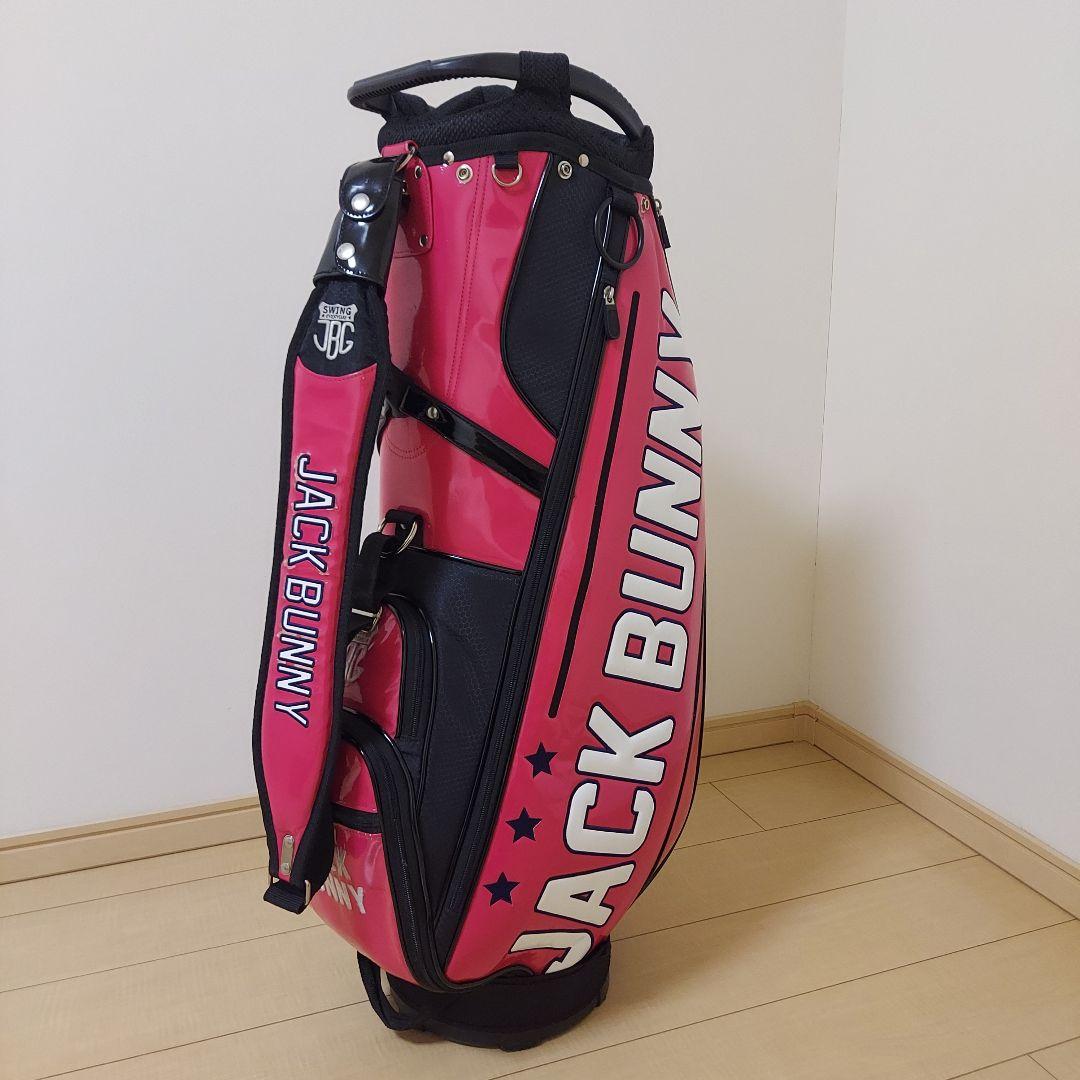 JACK BUNNY!! ジャックバニー キャディバック エナメル ※訳あり