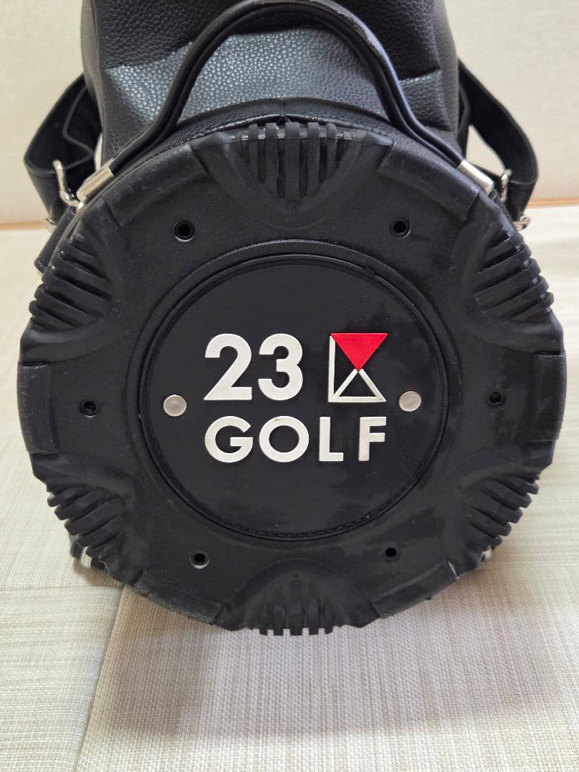 ゴルフ　キャディバッグ　23区ゴルフ　ツアータイプ【希少ド迫力！】(おまけ付き)