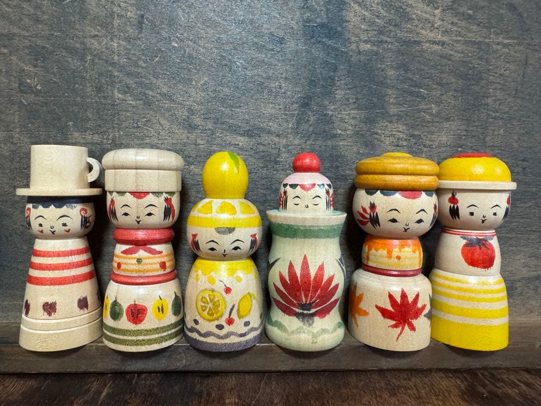 こけし喫茶店 第1弾 全6種 髙田稔雄