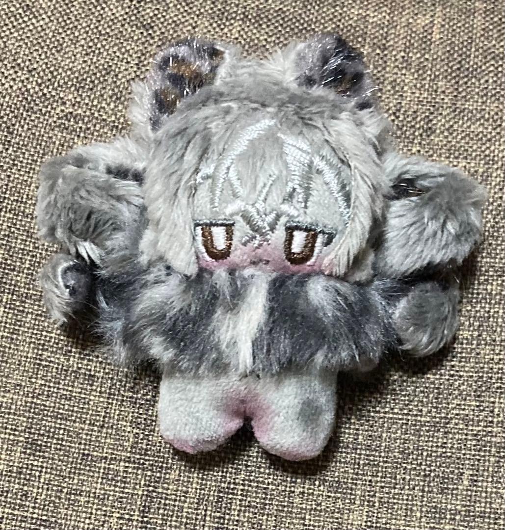 自作ぬいぐるみ・灰色の子