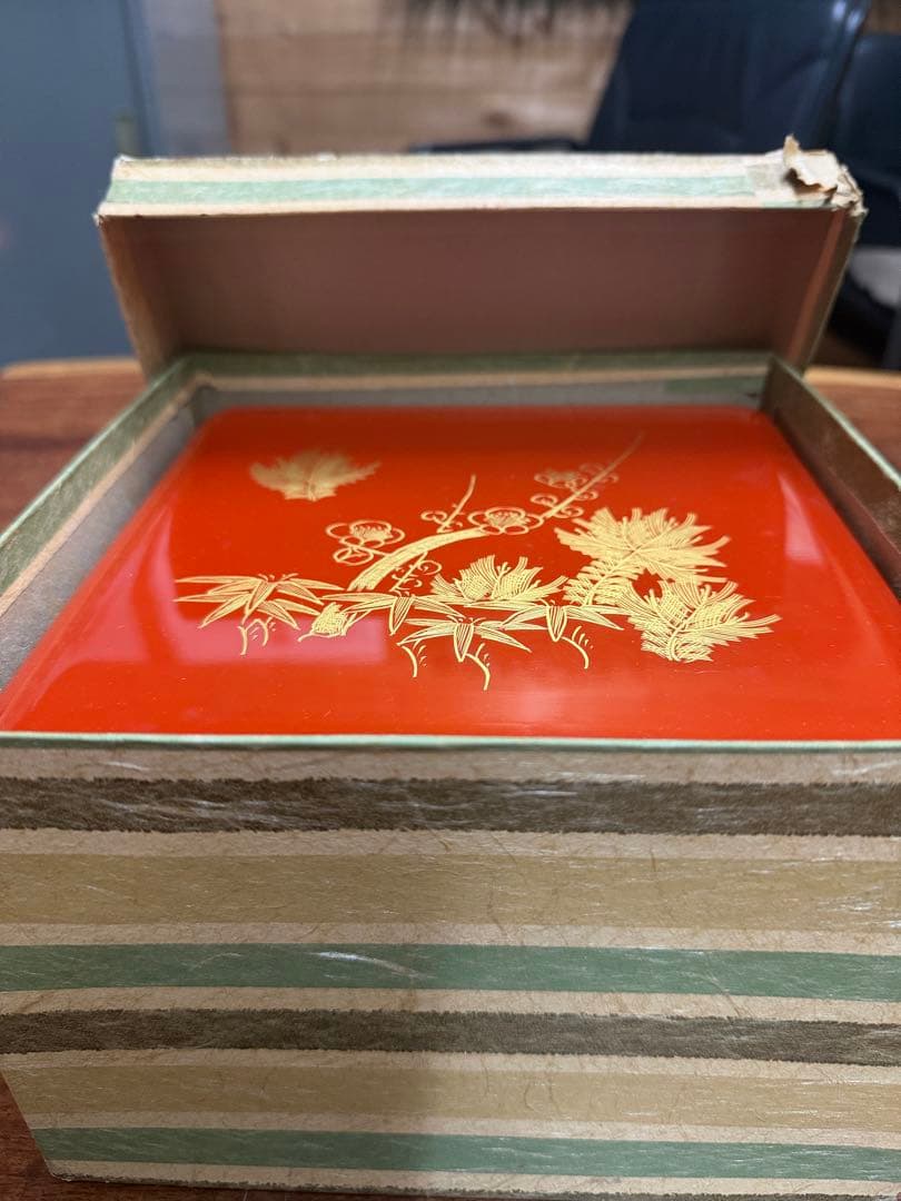 最高級　重箱　2段　巨匠職人　美しい　凄い綺麗デザイン
