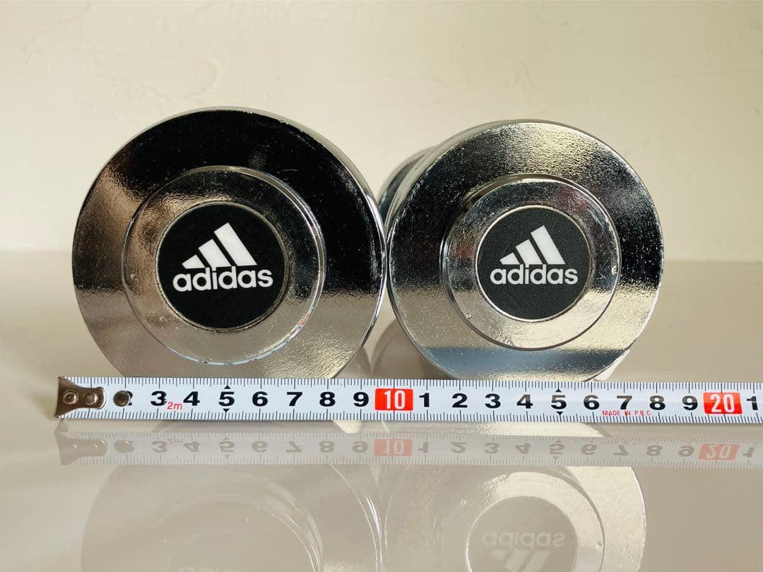 【可変式】adidas ダンベル 5kg×2個
