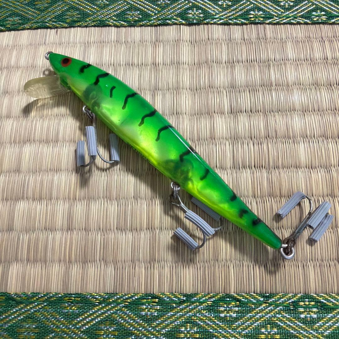 ミスターM！　　　オールド　ヘドン　ヘッドハンターミノー　グリーン