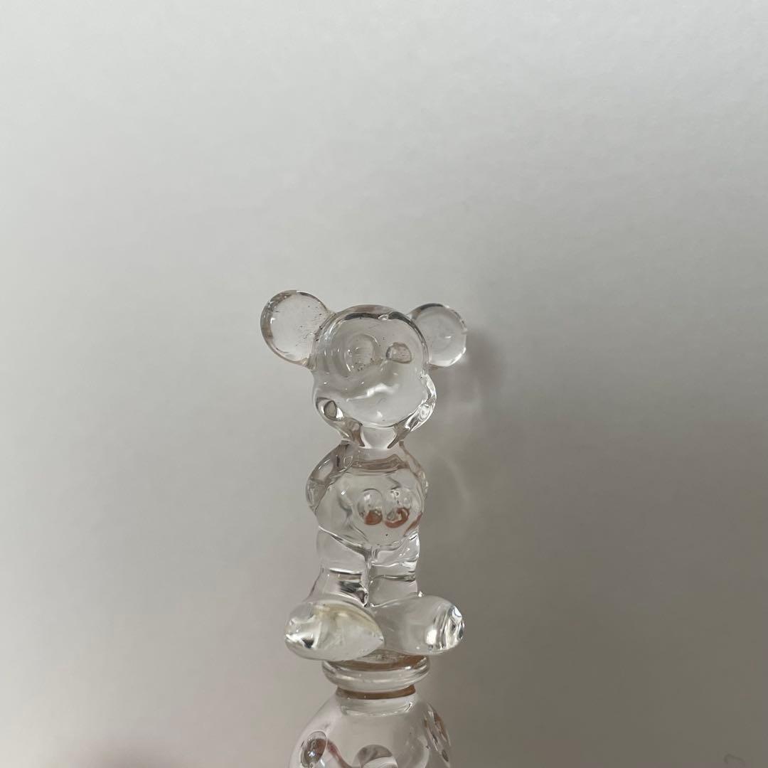 【豪華3点】シンデレラの靴＋小さなミッキー&ミニーのドアベル　ガラス製ディズニー