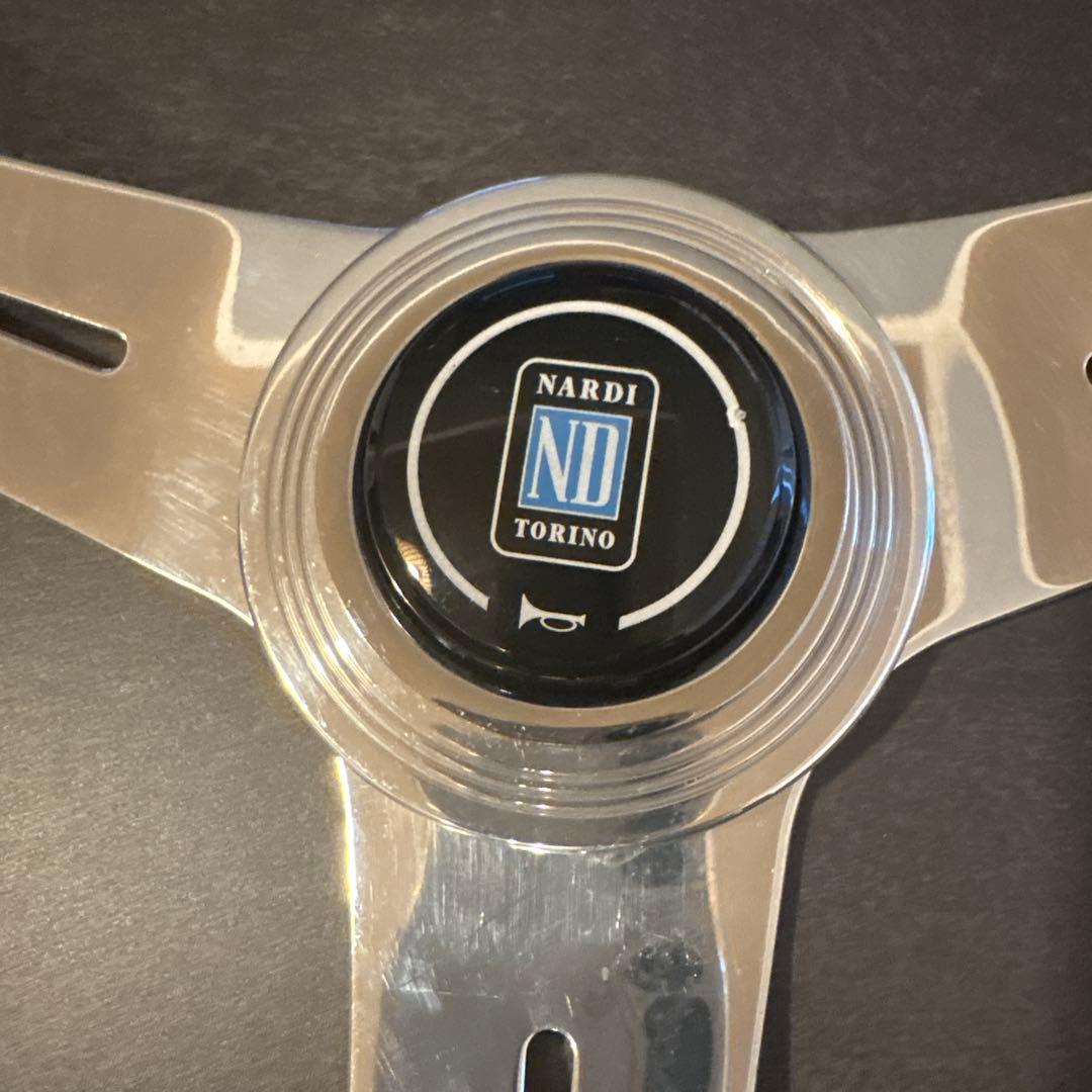 NARDI クラシック ウッド&ポリッシュスポーク 380mm ナルディ