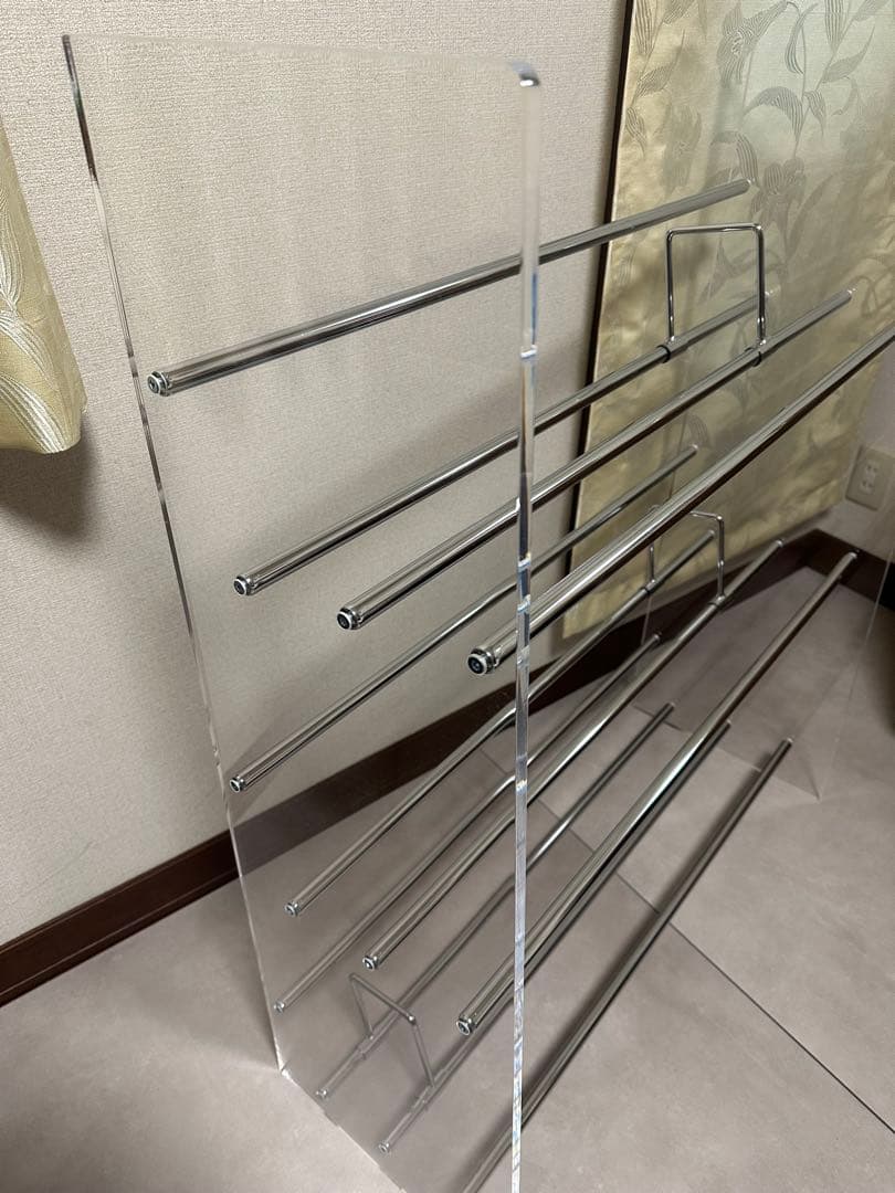 Lumiere/ルミエル クリアブックシェルフ 幅82cm