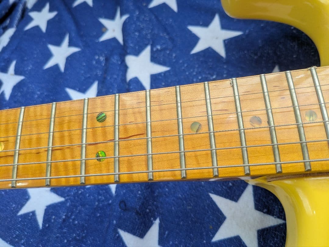 ストラトキャスタータイプ　 レースセンサー PU 搭載　ゴージャス仕様