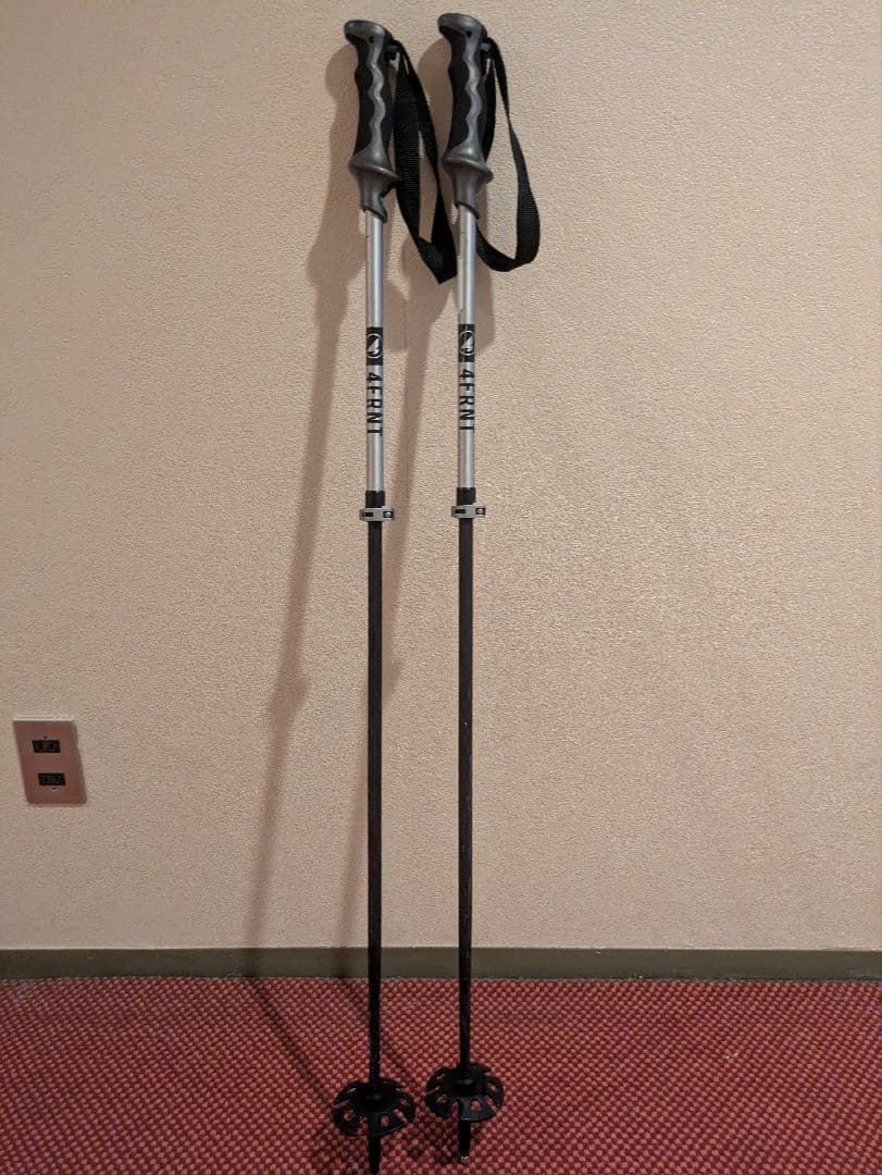 4FRNT DEVASTATOR 184cm スキー板、ストックセット