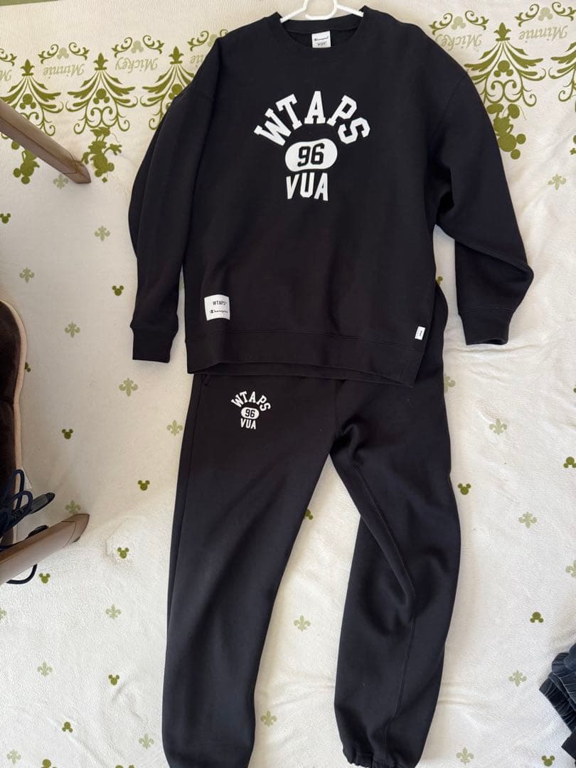 wtaps×champion パーカー　パンツ