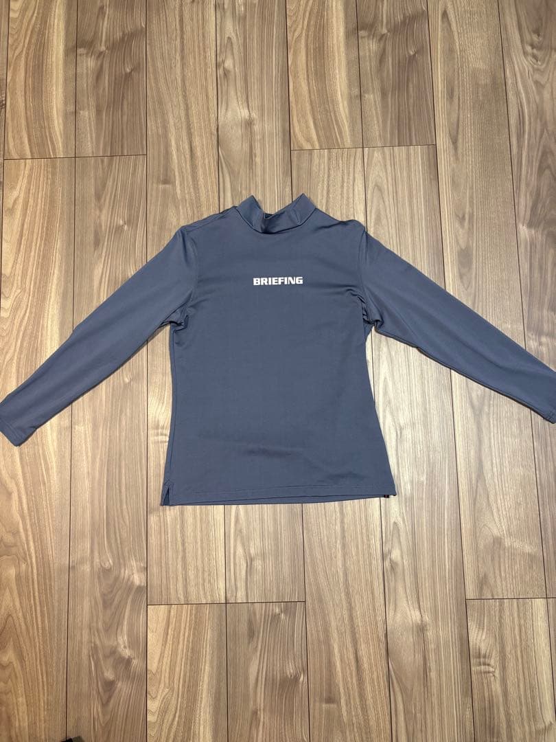 BRIEFING ハイネック長袖シャツ
