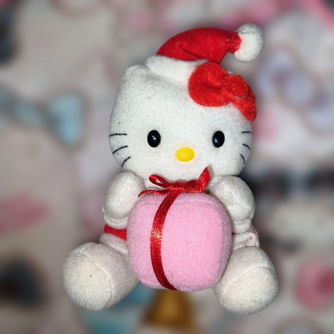 ハローキティ海外デザインサンタチャイムぬいぐるみ2001年激レア