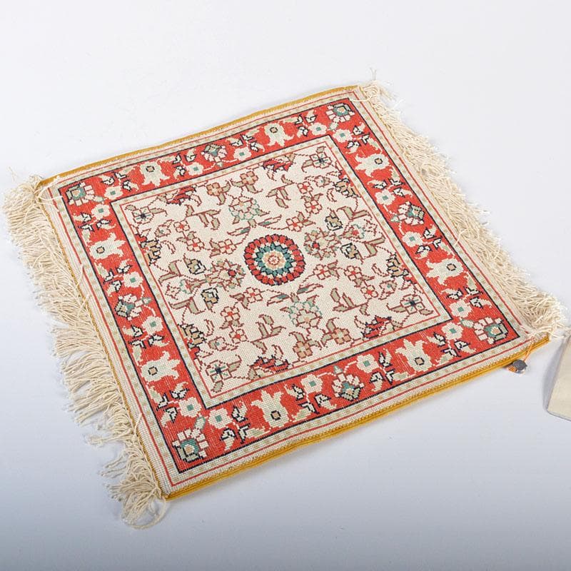 トルクメン　ペルシャ絨毯　段通　ケース・原産地証明書付　V　R4321