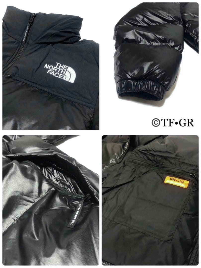 ノースフェイス ヌプシ オンボールジャケット アウター 3L ブラック 海外限定