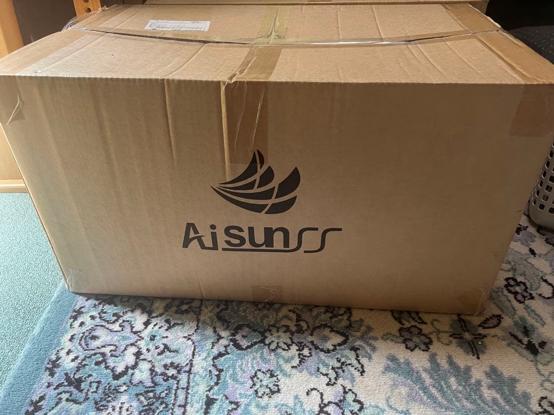 AISUNSS エアテント／インフレータブルテント（3〜4人用・スカイライト付き