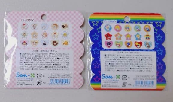 おはじきシール　サンリオ　平成キャラクター