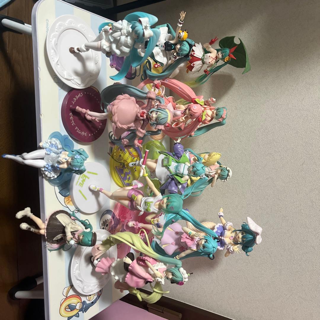 初音ミクフィギュア プライズ品 14点セット