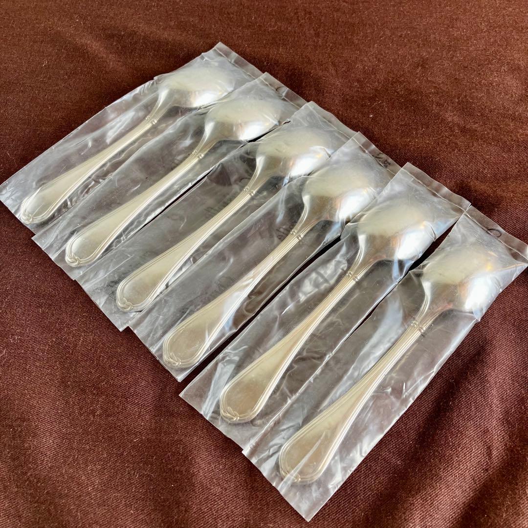 未使用 Christofle スプーン 6本 クリストフル