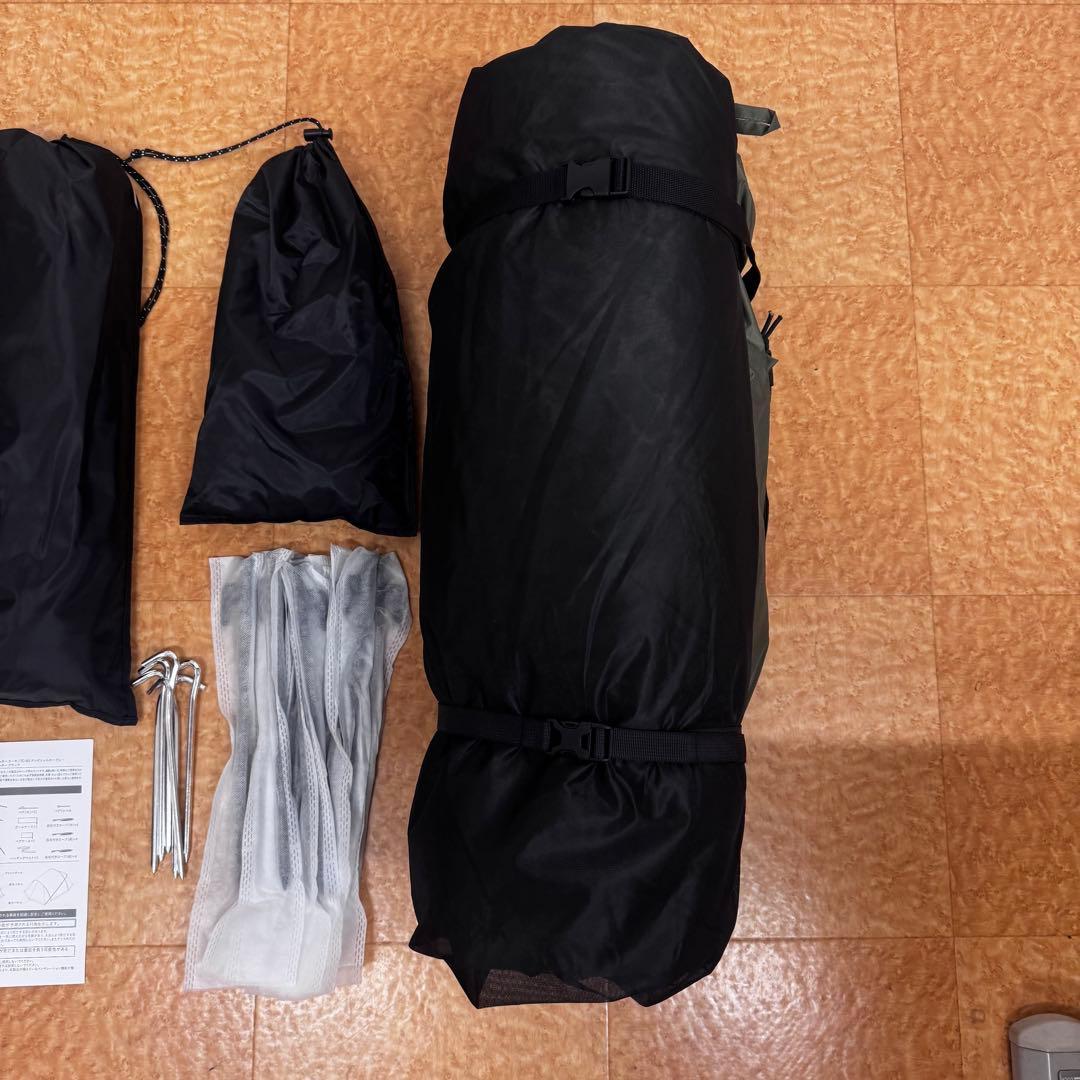 TOKYO CRAFTS テンビシェルター　カーキ　シェルタールーフ付き