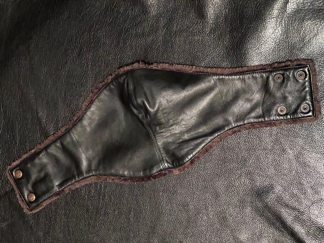 AT-DIRTY アットダーティー　レザーネックウォーマー　完売品