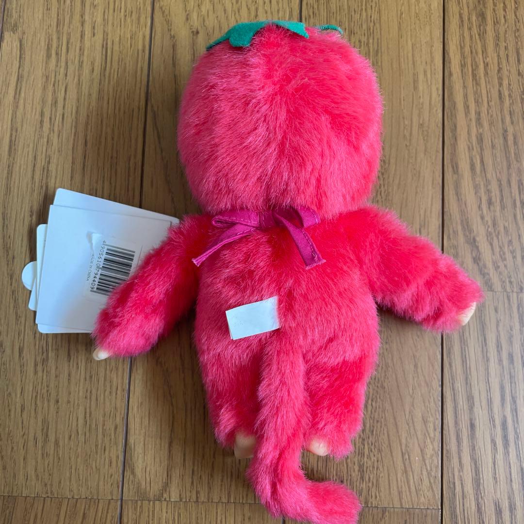 モンチッチ　栃木　ご当地　いちご　赤色　セキグチ　ぬいぐるみ