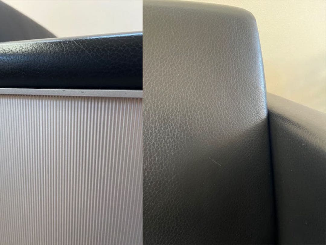 イトーキ　MEZZO ラウンジチェア　① 本革　21万　モダン　シングルソファ