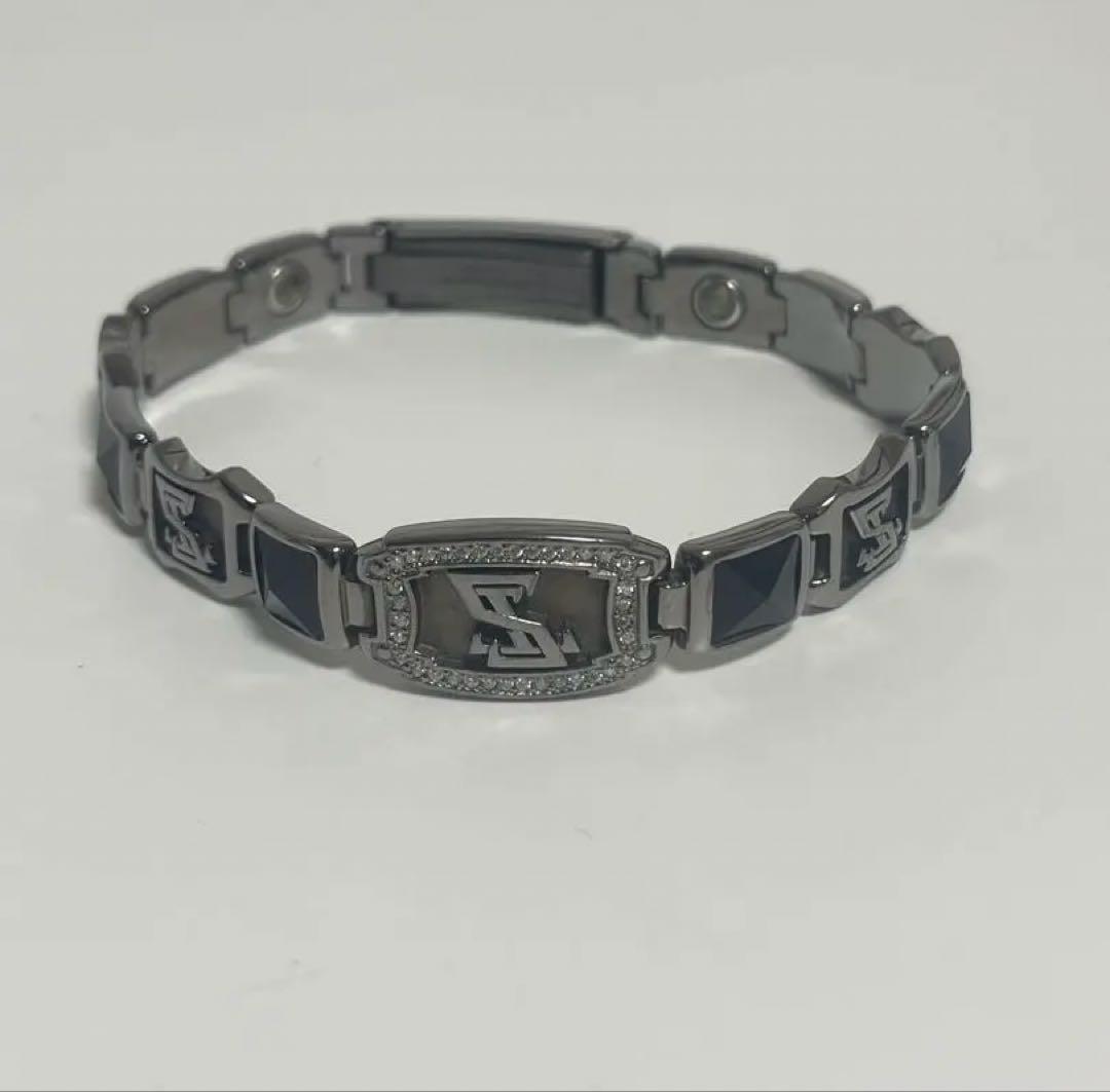 新庄剛志 ゲルマニウムブレスレット 99.9999% SV925 ゲルマニウム