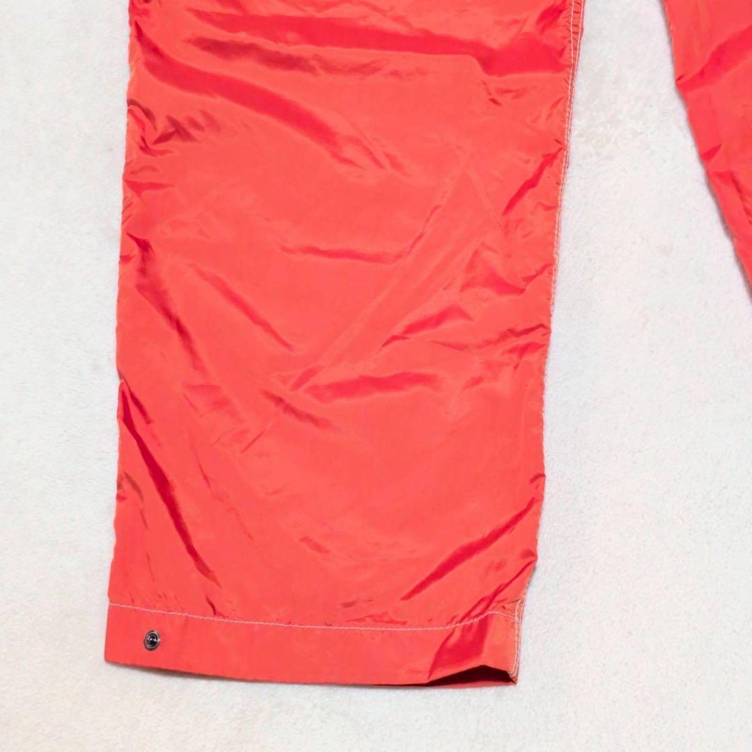 【rough & swell】ナイロン ゴルフパンツ ウエスト調整 オレンジ L