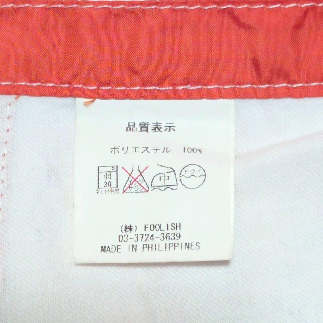 【rough & swell】ナイロン ゴルフパンツ ウエスト調整 オレンジ L