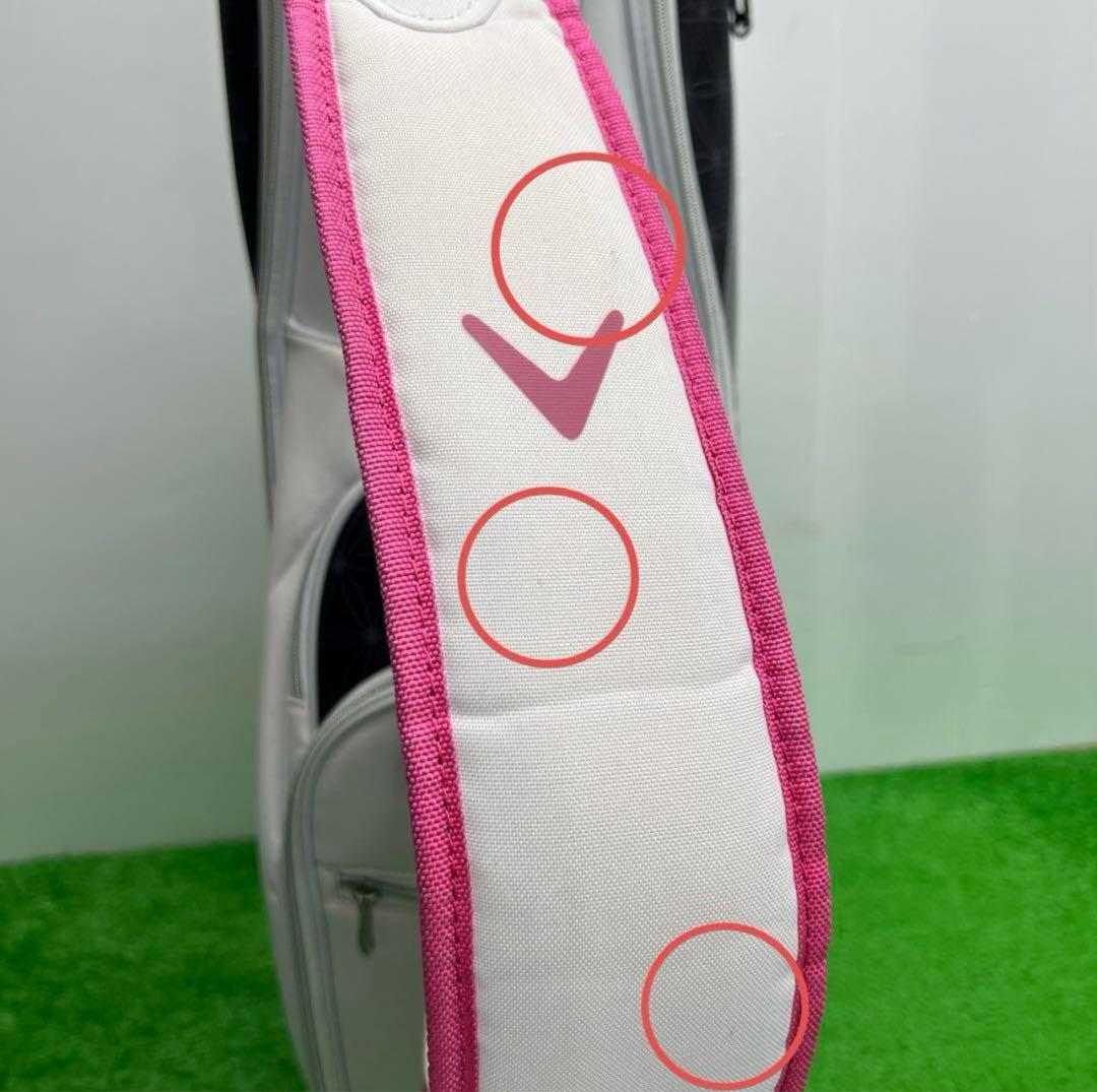 キャロウェイ Callaway キャディバッグ 8インチ　レディース　美品