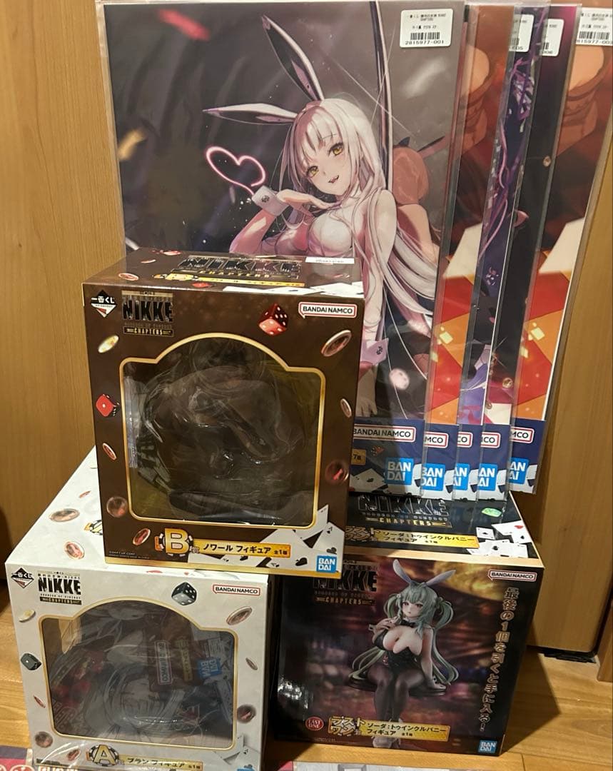 一番くじ 勝利の女神 ニケNIKKE AB賞 ラストワン賞　フィギュアコンプ　他