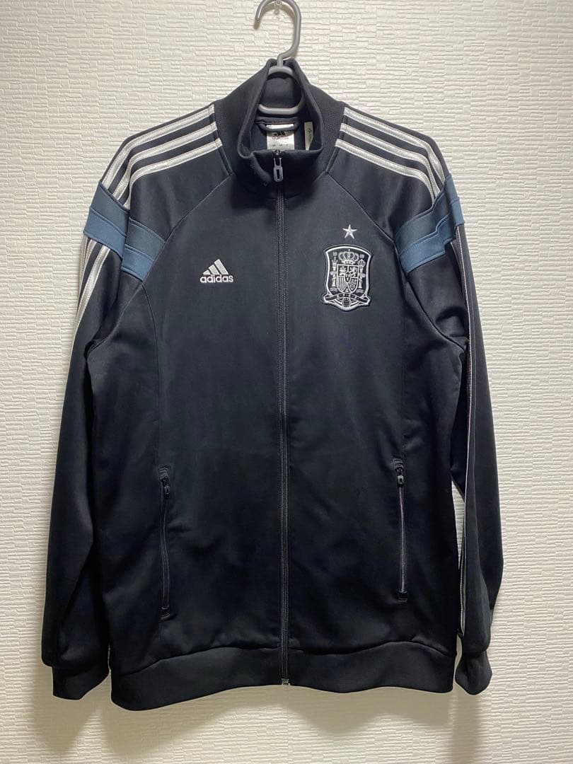 adidas スペイン代表 ジャージ ブラック