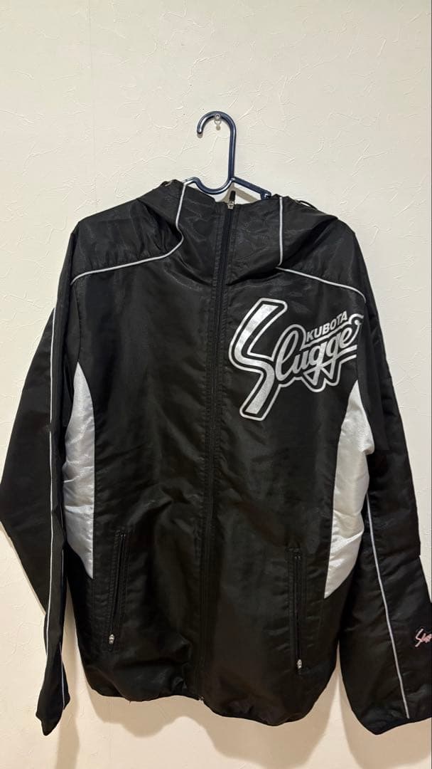 久保田スラッガー ウエア 上下セット ジャケット パンツ ブラック