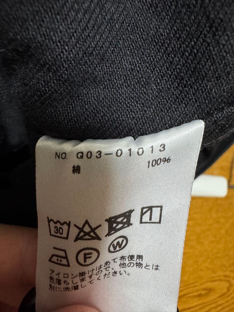 comoli デニム　オールインワン