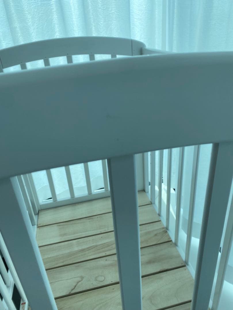 ベビーベッドセット　ハイポジションミニベッド