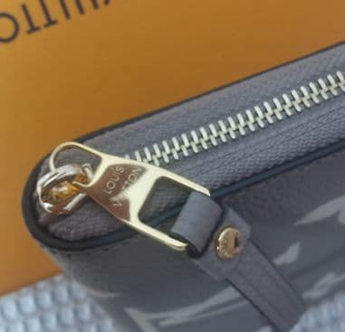 【極美品】M82448モノグラム アンプラント ジッピー パース