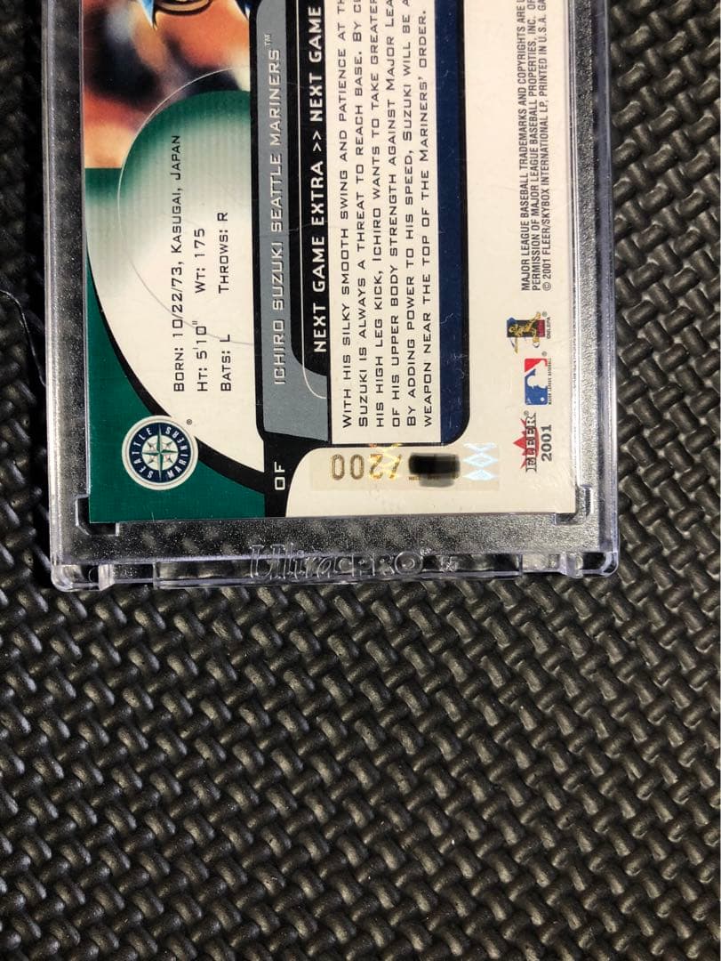 FLEER2001❣️NEXT GAME EXTRA200枚限定イチロールーキー❣️
