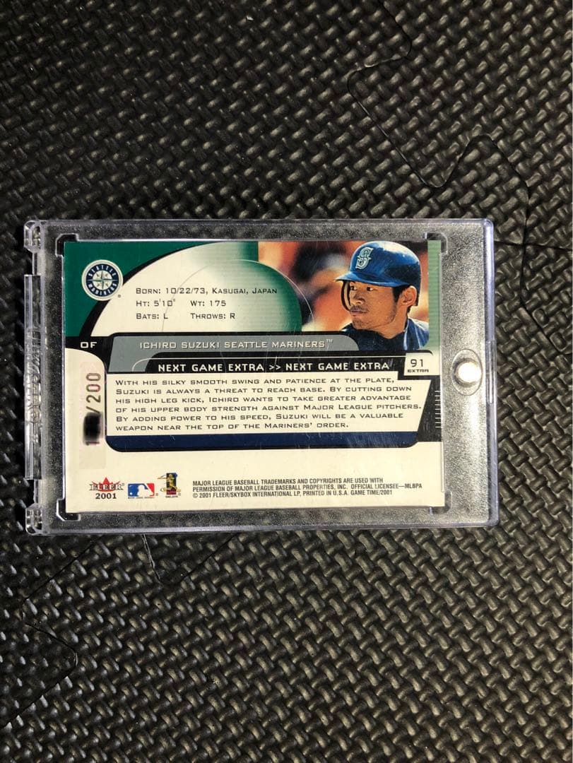 FLEER2001❣️NEXT GAME EXTRA200枚限定イチロールーキー❣️