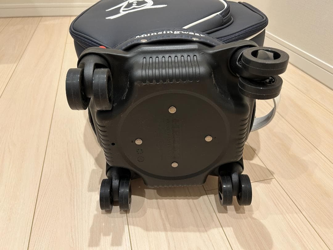 Munsingwear キャスター付き キャディバッグ ネイビー